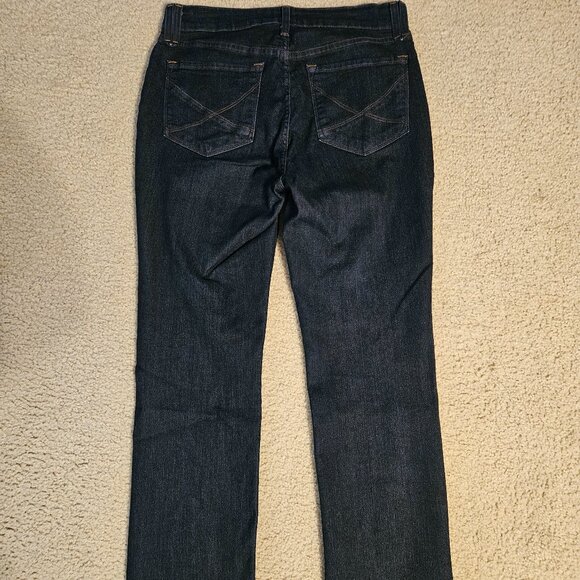 NYDJ Straight Leg Jean Dark Blue 10P - Picture 3 of 5